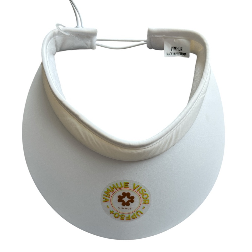 Vimhue White Sun Visor